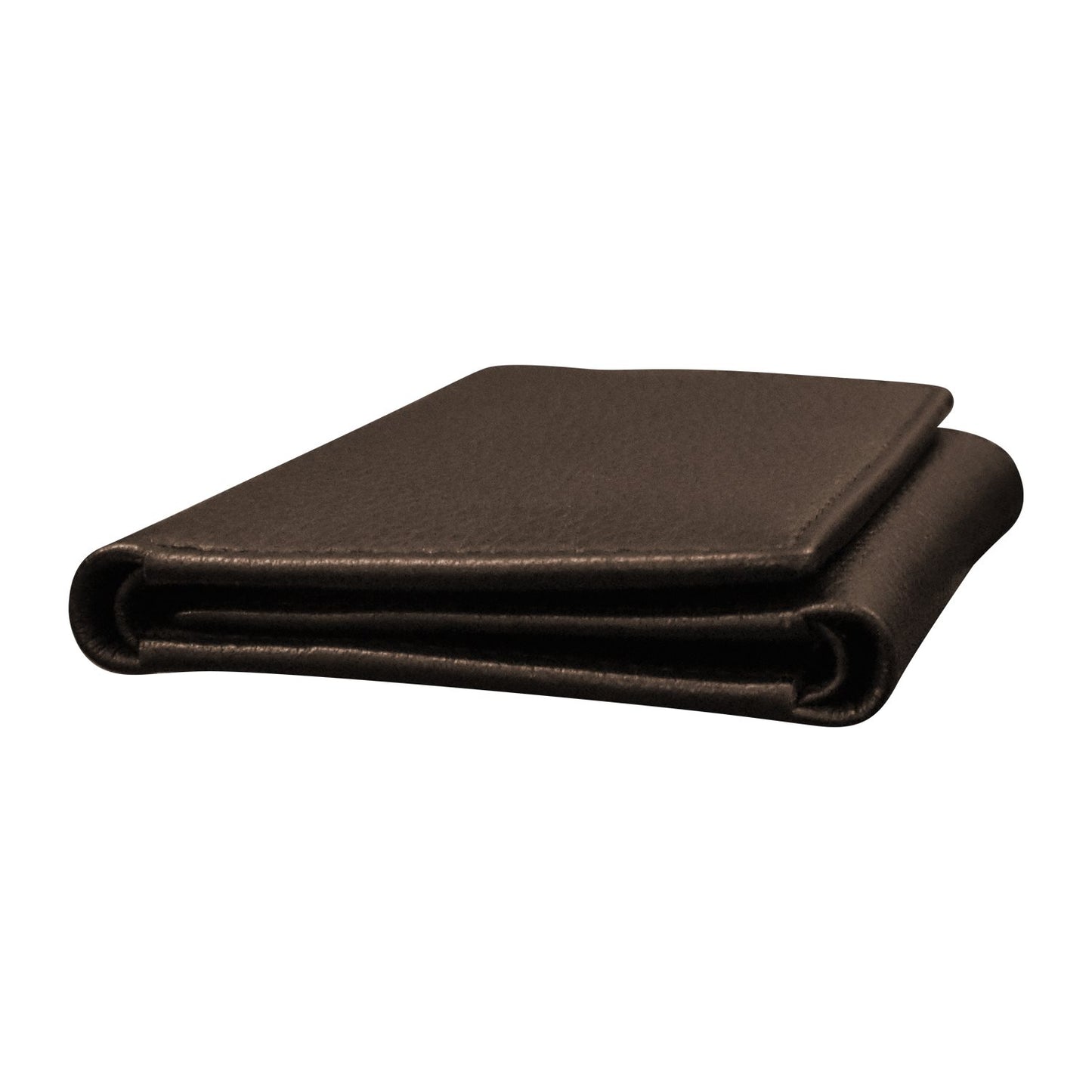 Men's Wallet Pebble Trifold - Brown