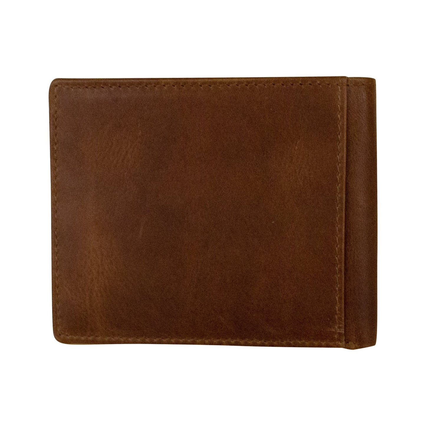 Men's Wallet Bifold with I.D. - Rustic Brown