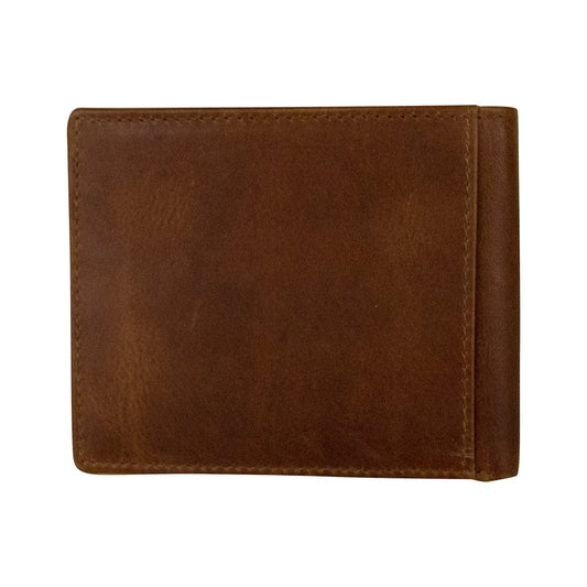 Men's Wallet Bifold with I.D. - Rustic Brown