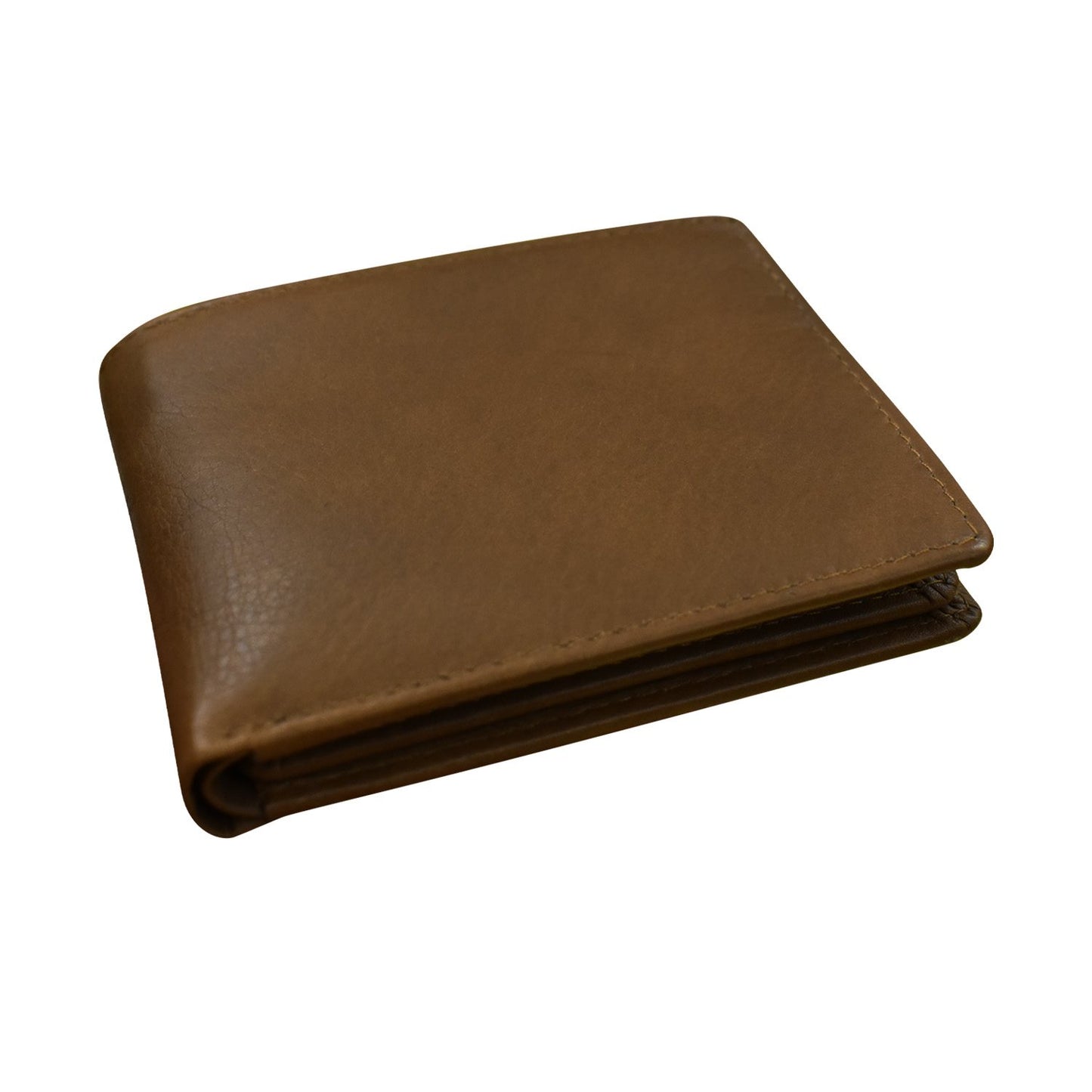 Men's Wallet Bifold with Left Flip - Toffee