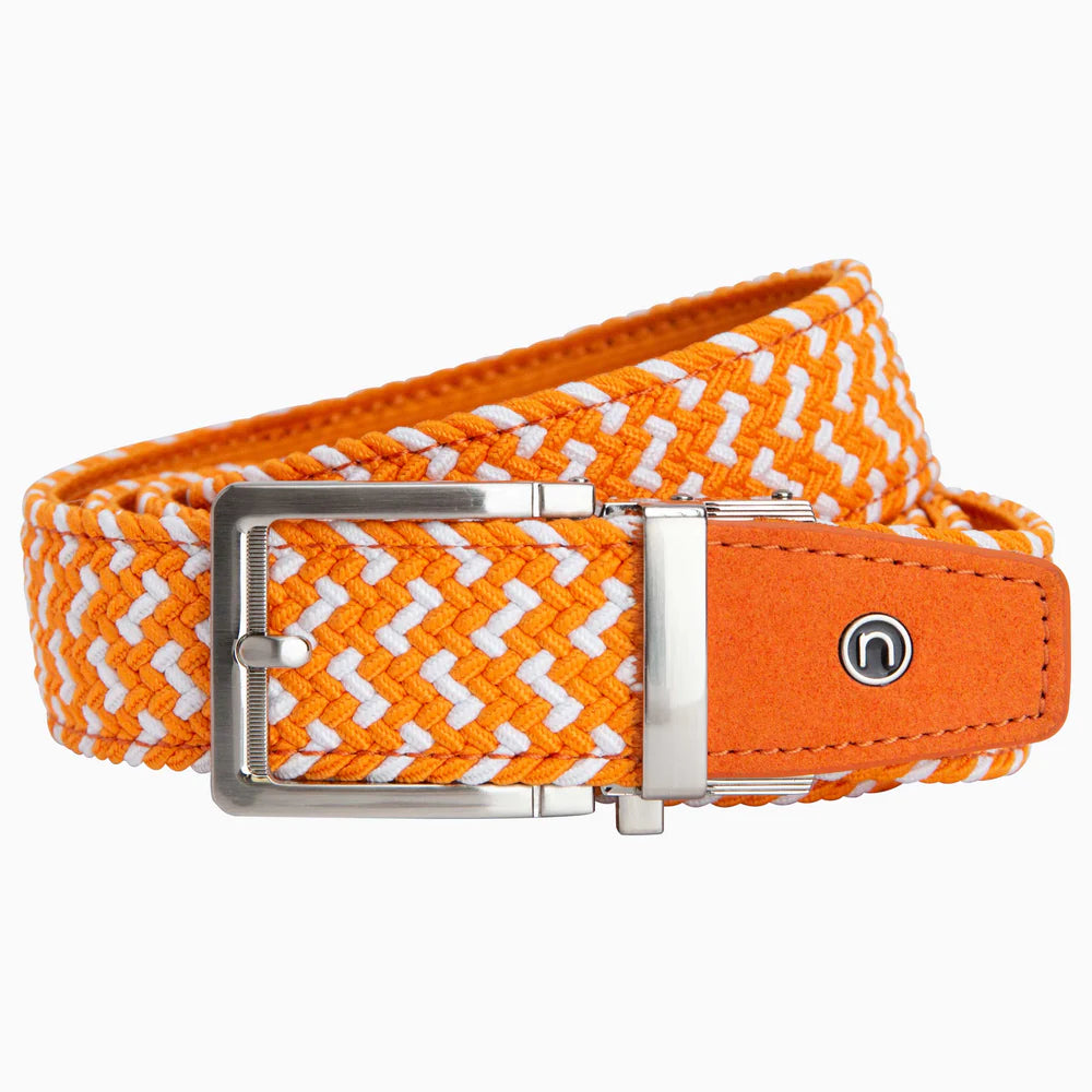 Nexbelt Braided Orange & White