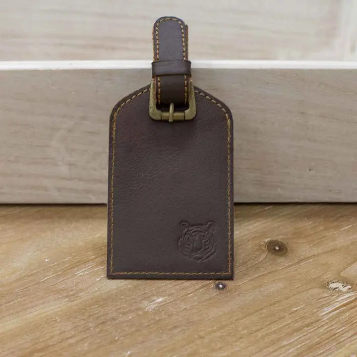 Leather Luggage Tag - Bengal